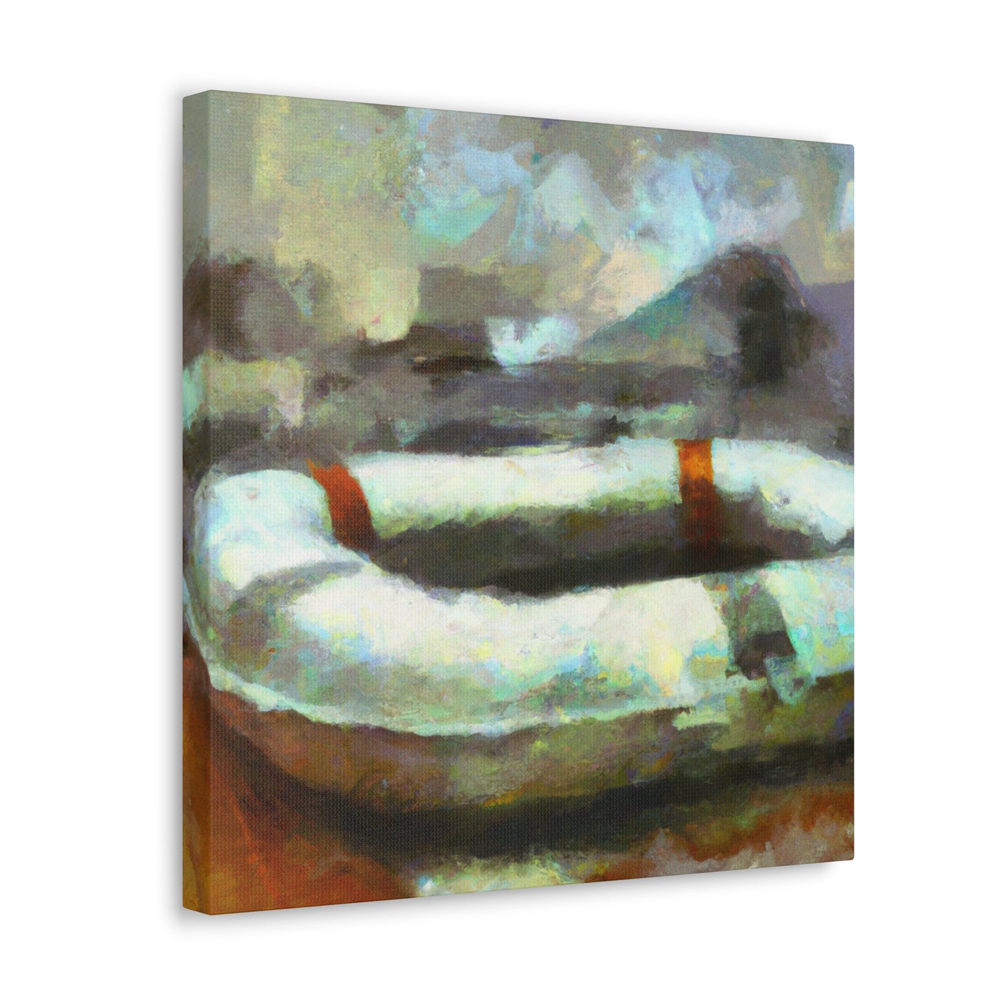 "Life Raft Saved Us" - Canvas