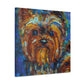 Dancing Yorkshire Terriers - Canvas