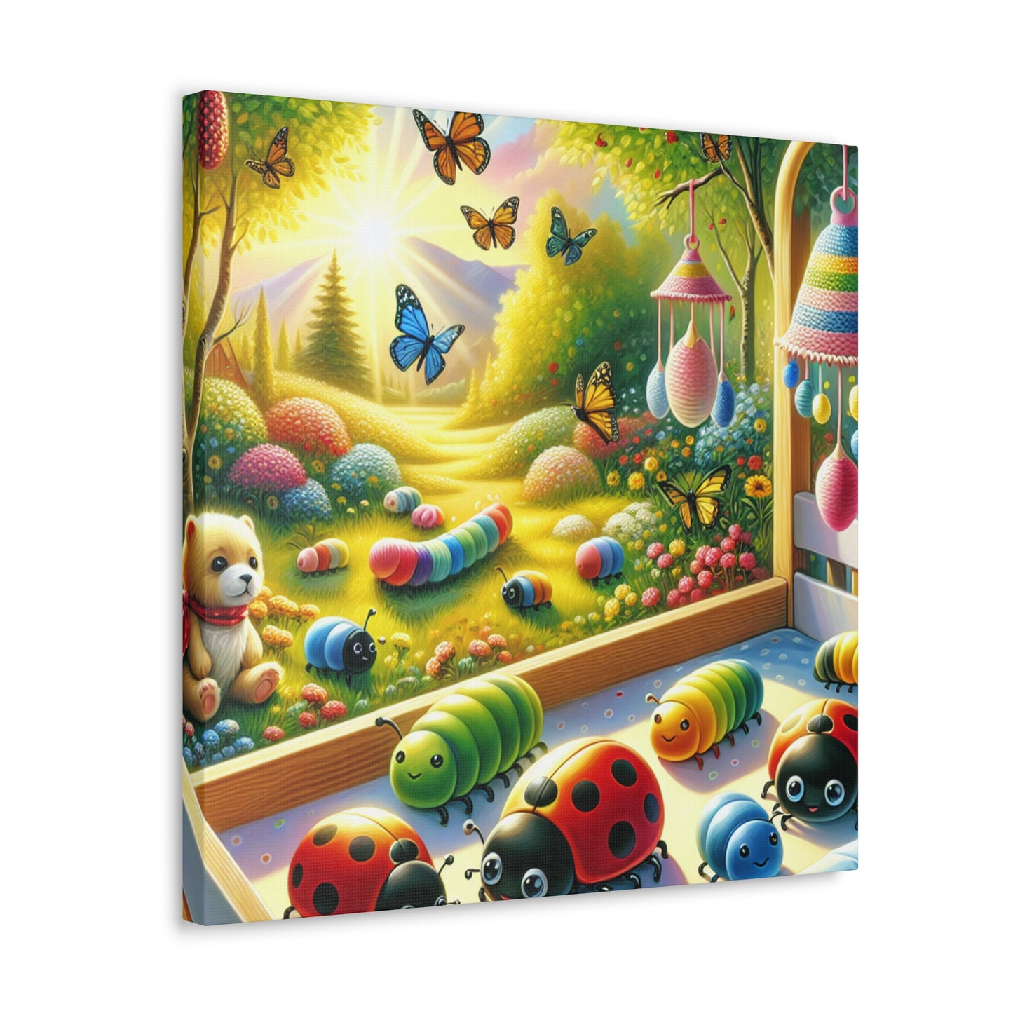 Whimsical Garden Retreat - Canvas