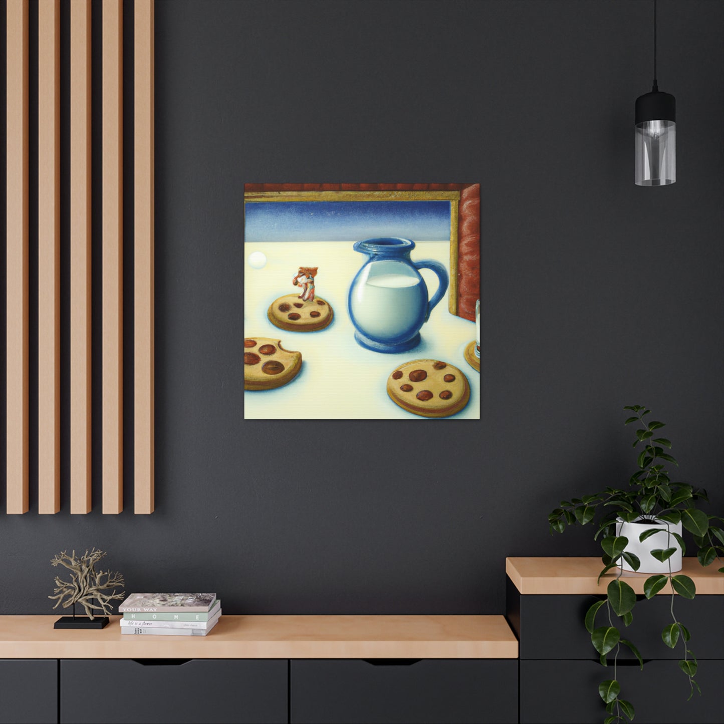 Milk and Cookie Dream - Canvas