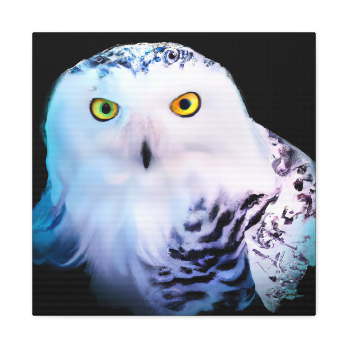 Snowy Owl Majesty - Canvas