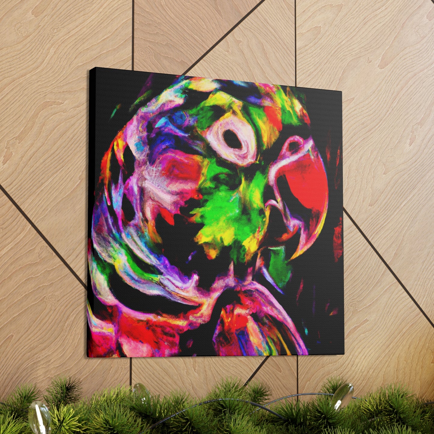 Bright Conure Delight - Canvas