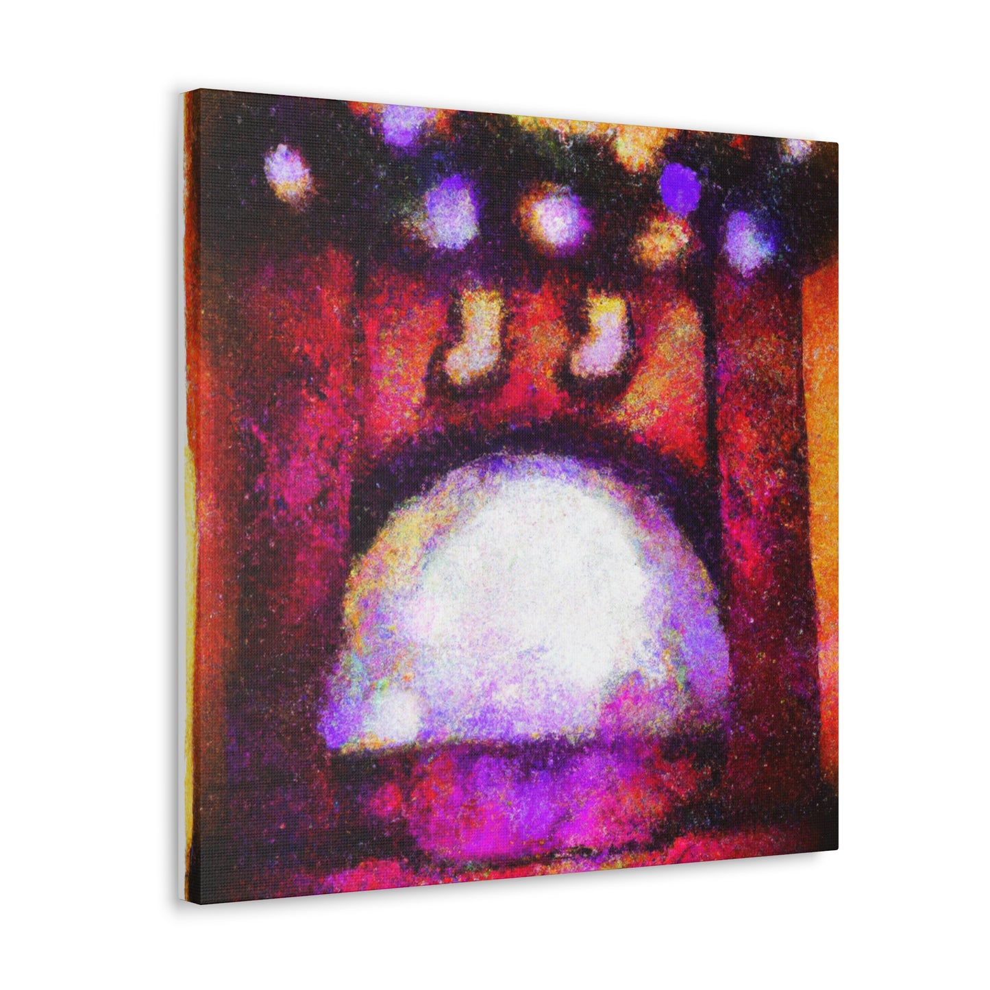 "Fire Hearth Refuge" - Canvas