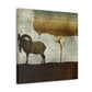 Ibex: Alpine Majesty - Canvas