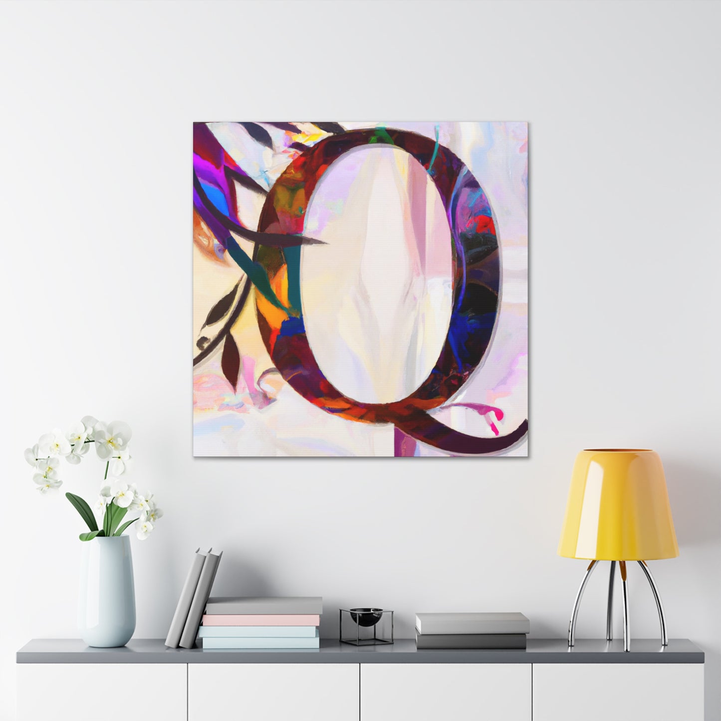 "Q in the Roaring '20s" - Canvas