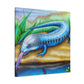 Blue-Tongued Skink Dream - Canvas