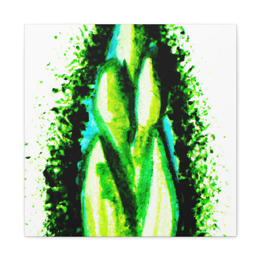 "Springs Asparagus Bounty" - Canvas