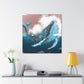 Humpback Whale Collage - Canvas