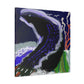 Eel in Expressionism - Canvas