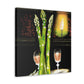 "Asparagus in Splendour" - Canvas