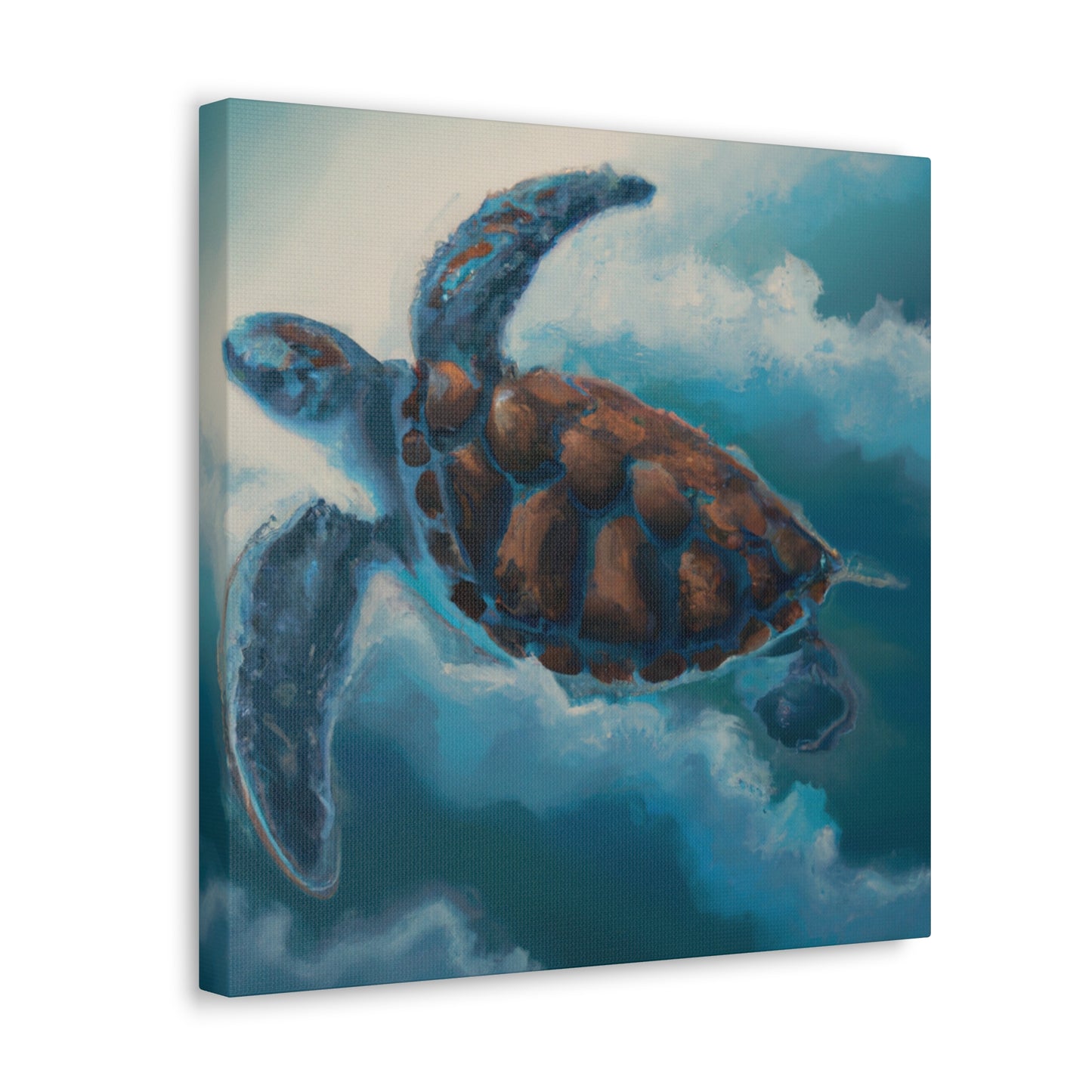 "Sea Turtle Affirmation" - Canvas