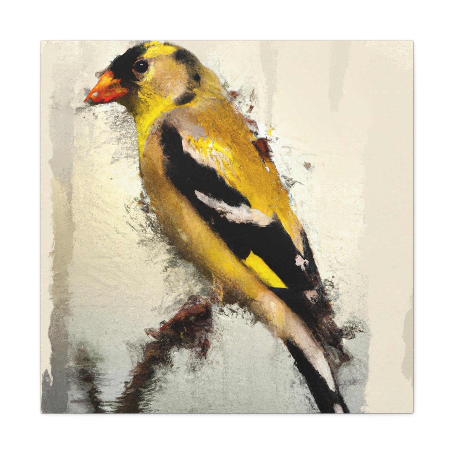 "American Goldfinch Splendor" - Canvas