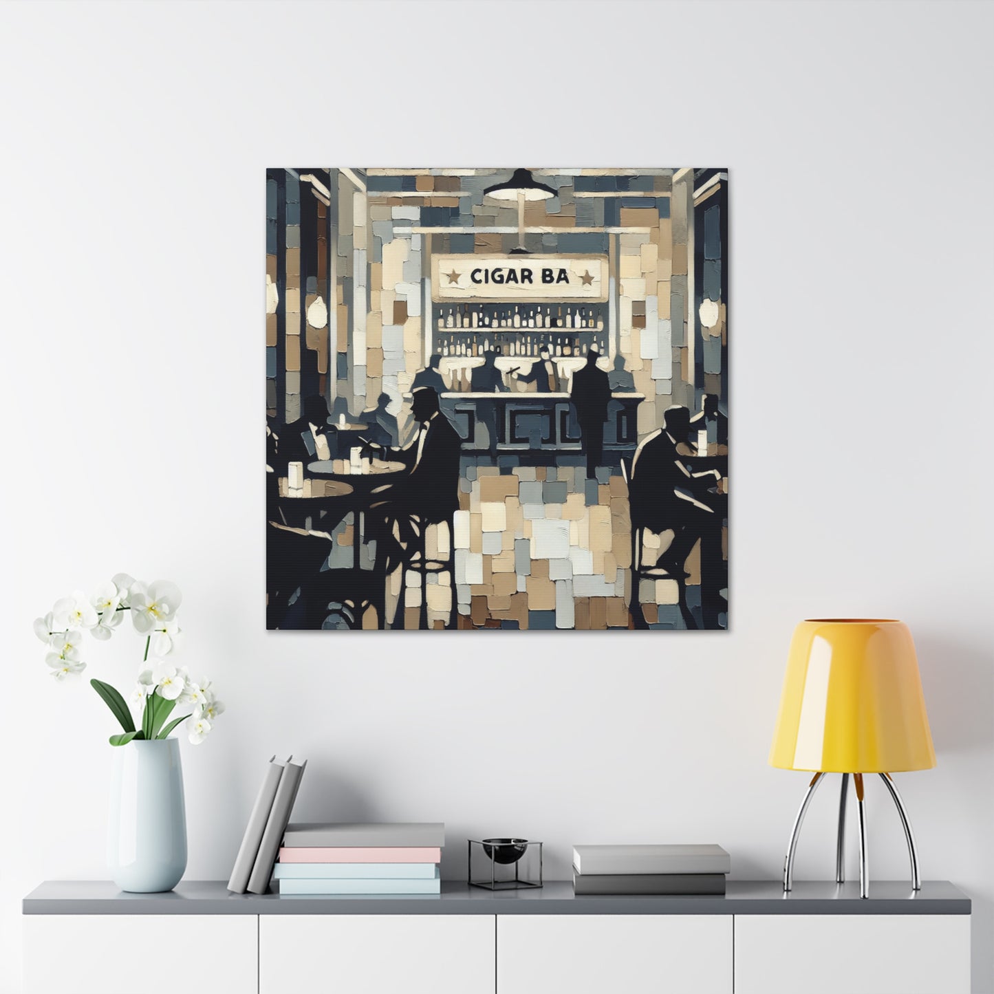 Smokey Speakeasy Euphoria - Canvas