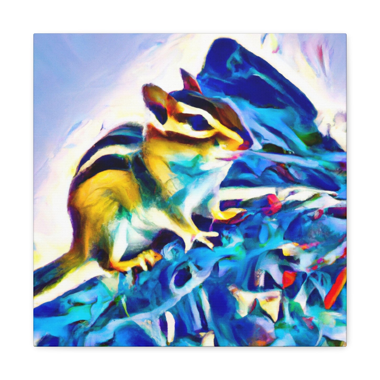 Chipmunk Abstractionism - Canvas