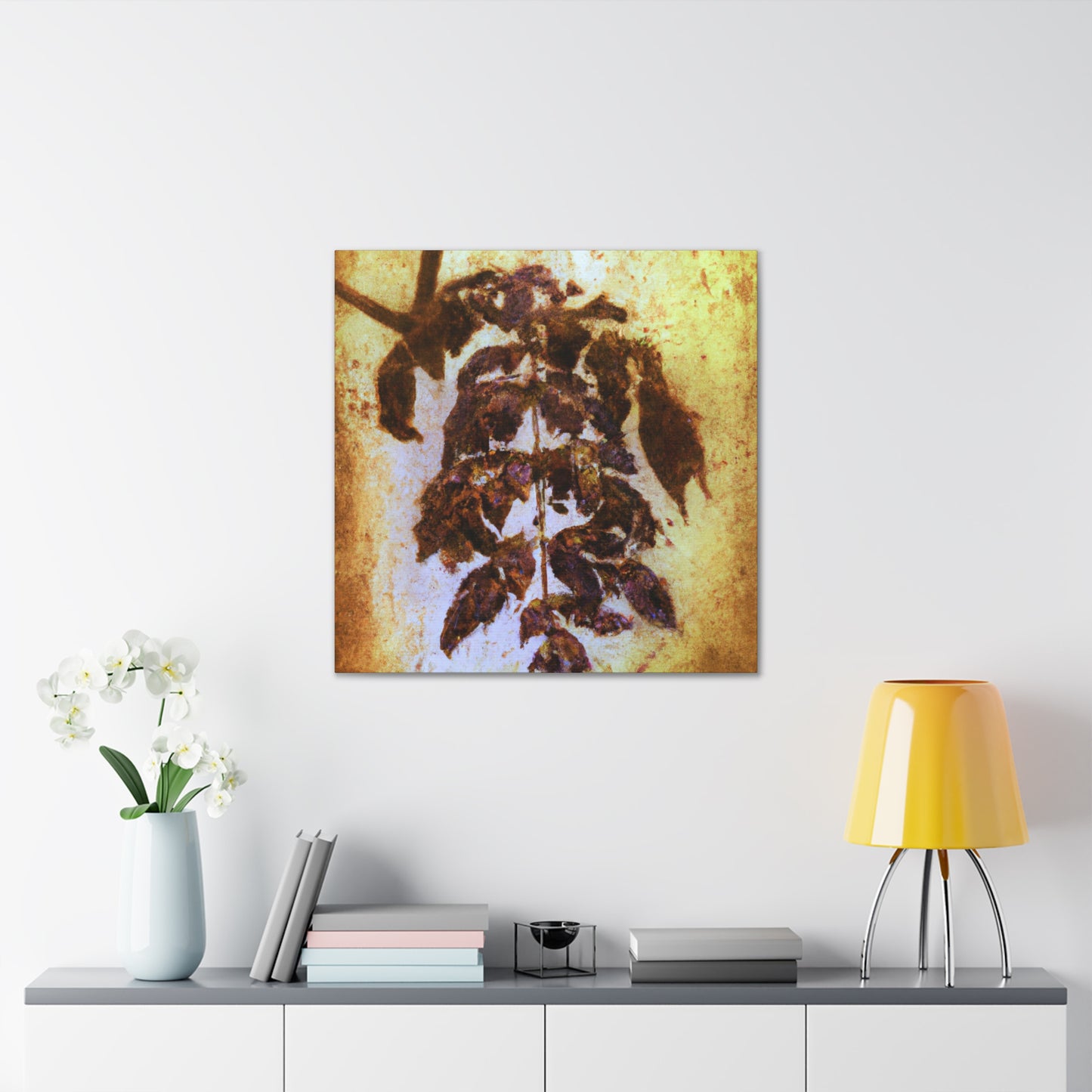 Leaf of Life Painting - Canvas