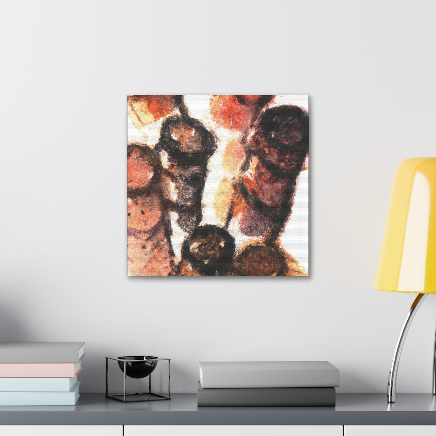 "Corks and Cupid's Bow" - Canvas