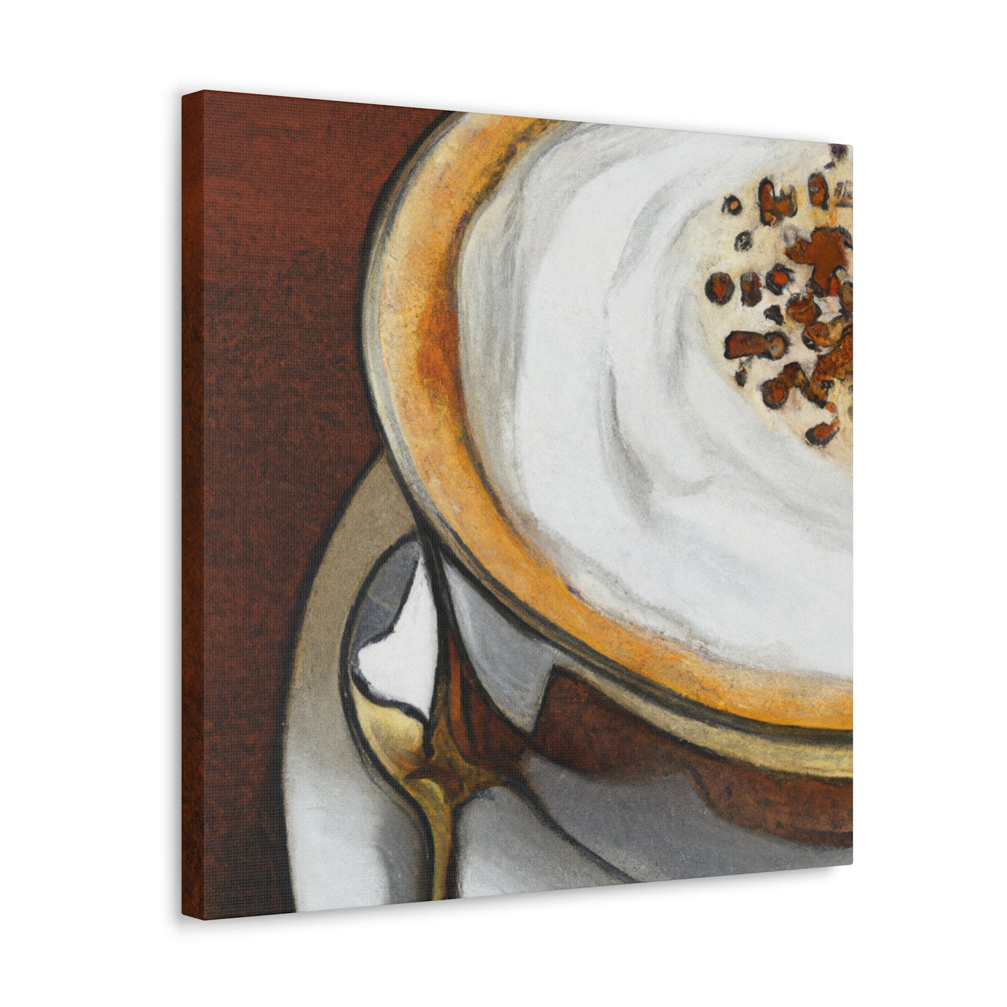 Cappucino in Art Deco - Canvas