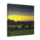 Countryside at Dawn - Canvas