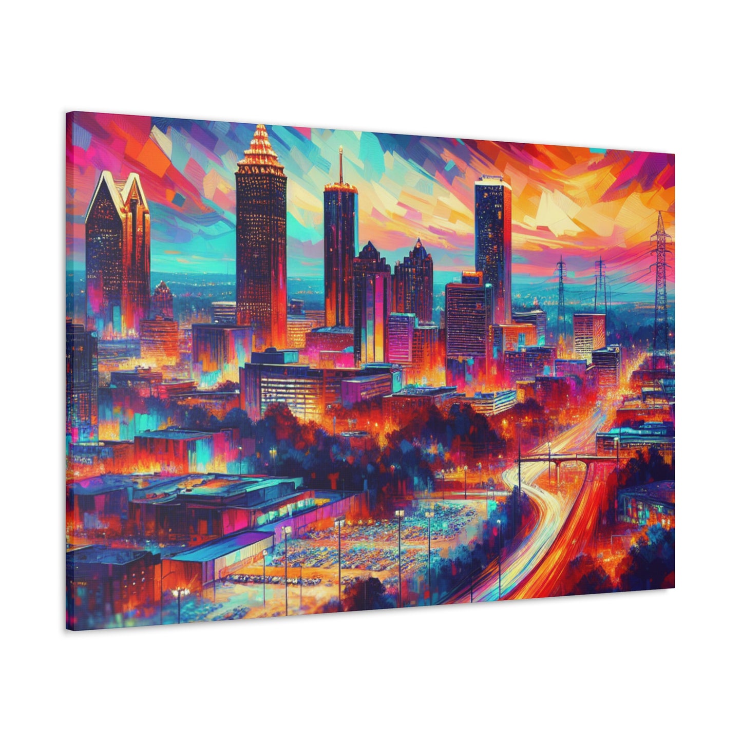 "Southern Charm Unveiled" - Canvas