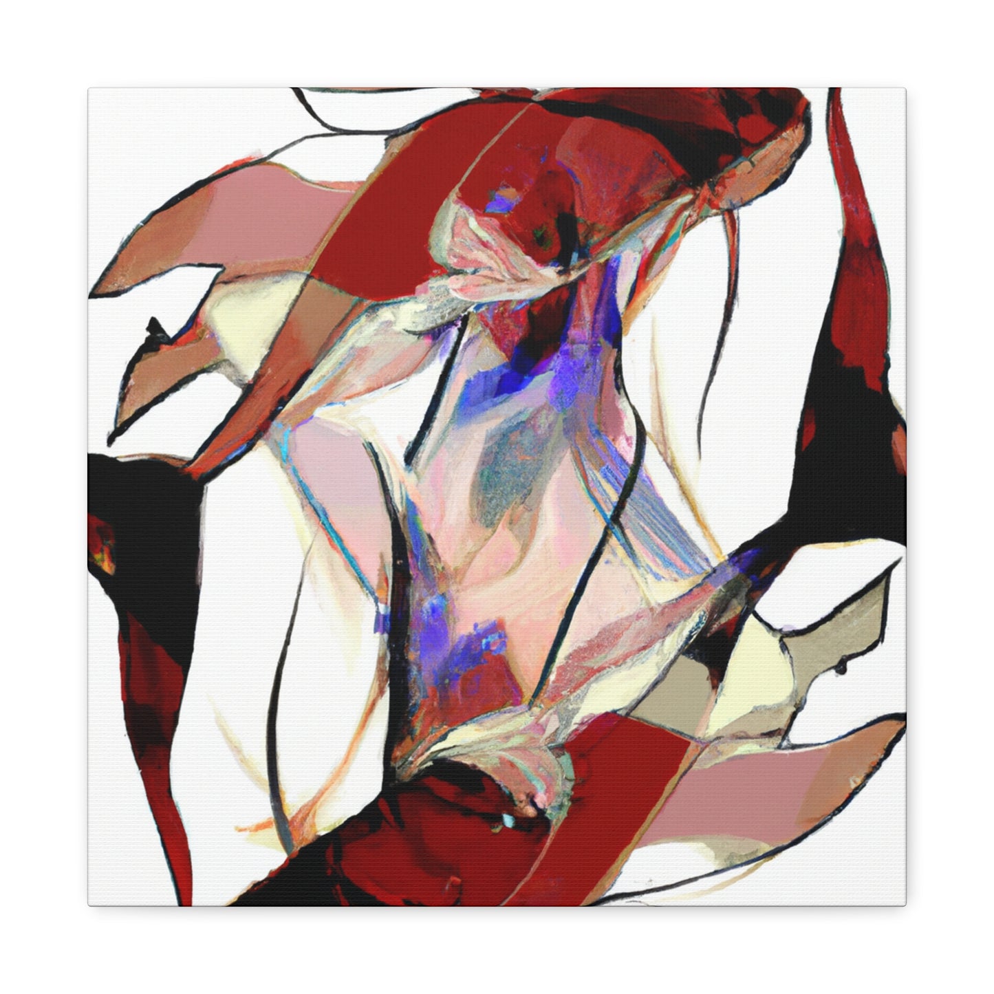 "Swordtail in Splendor" - Canvas