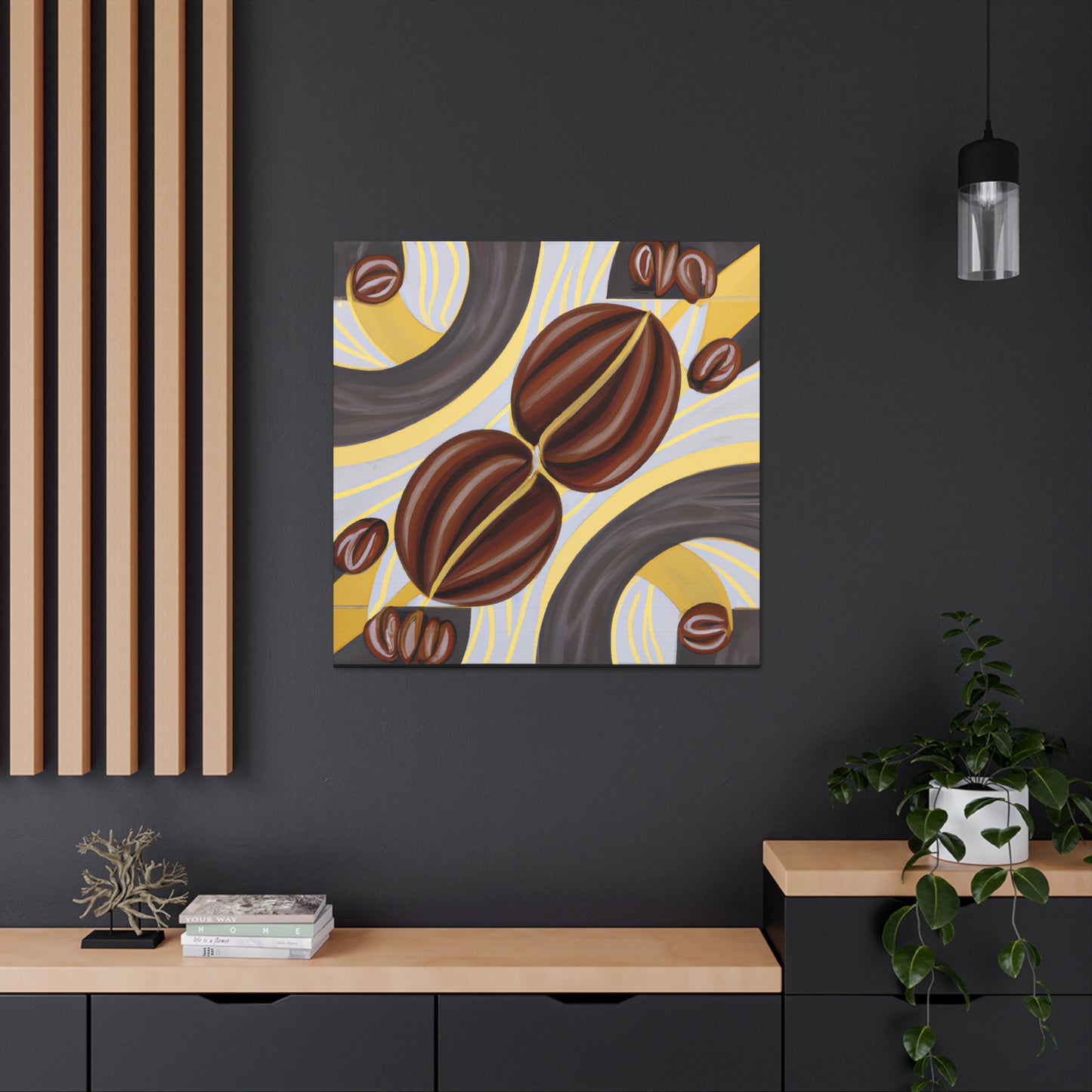 "Brewing Coffee Deco" - Canvas