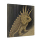 Horned Lizard Graffiti - Canvas