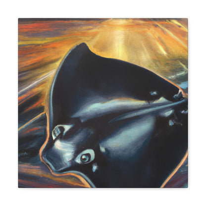 Stingray Art Deco Dream - Canvas