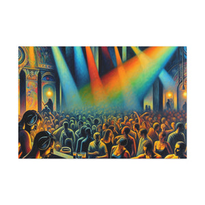 "Harmonic Revelry Unveiled" - Canvas