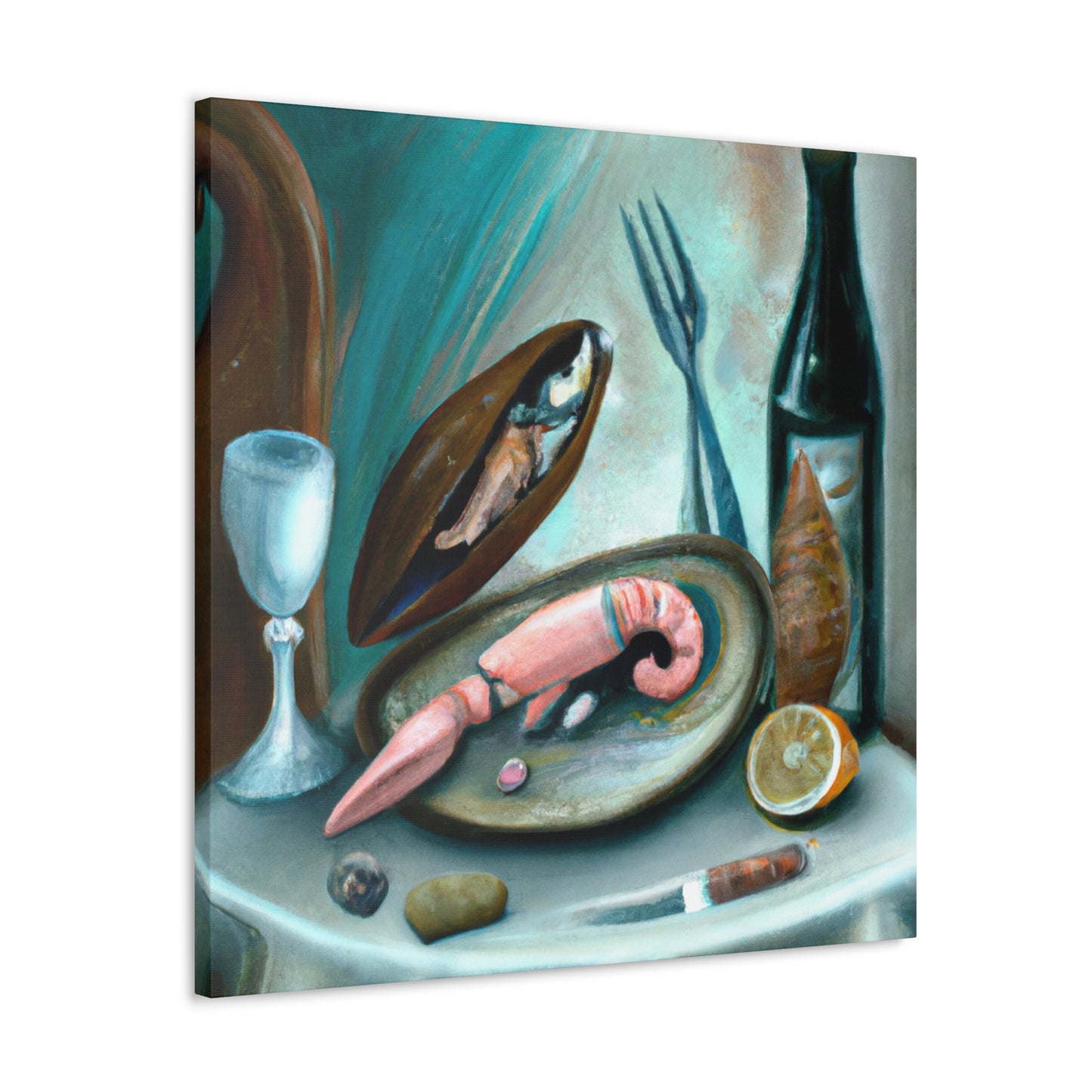 Seafood Surreal Dream - Canvas