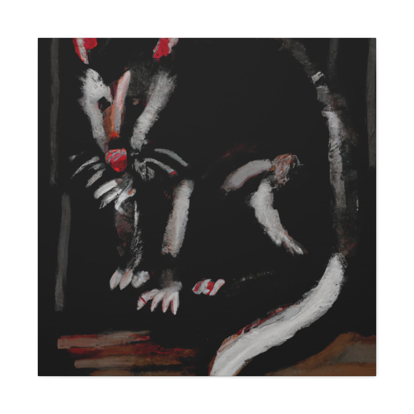 Tasmanian Devil Expressionism - Canvas