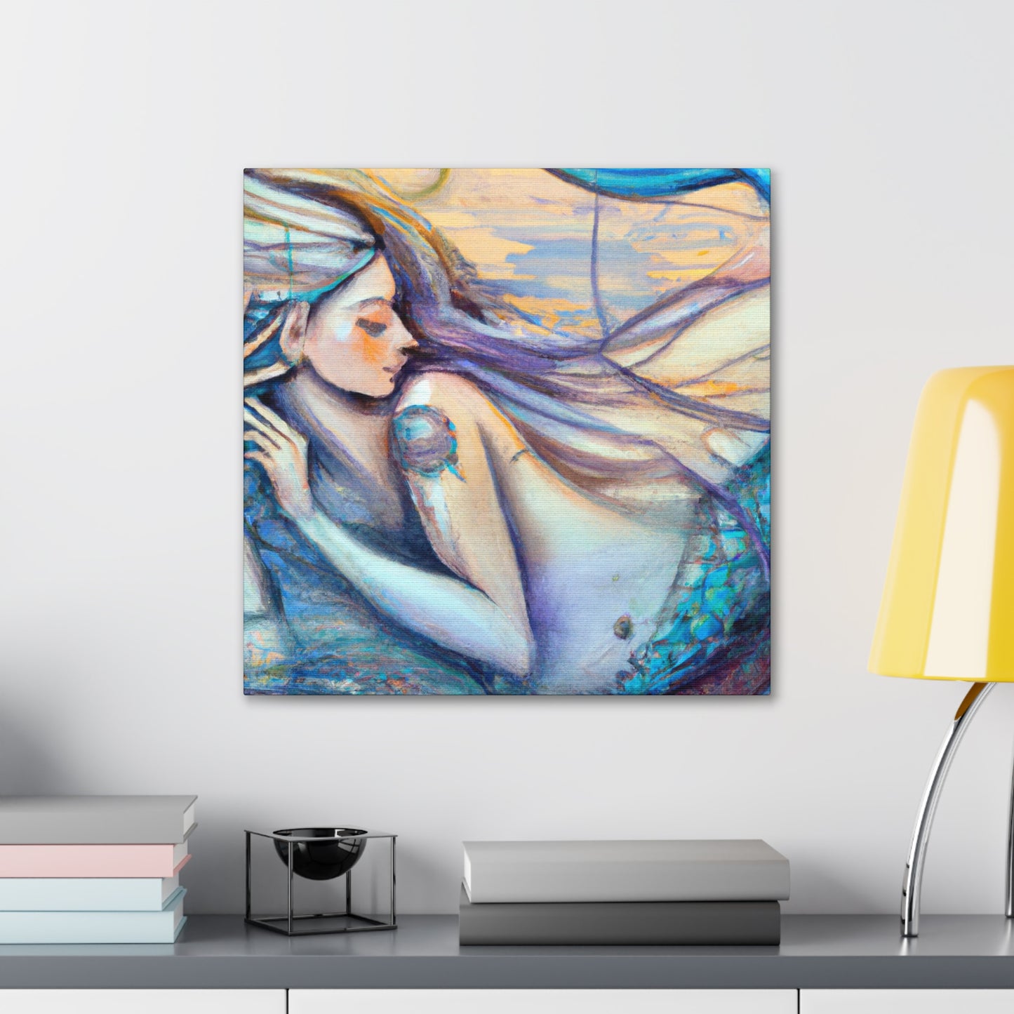 Mermaids of the Deco - Canvas