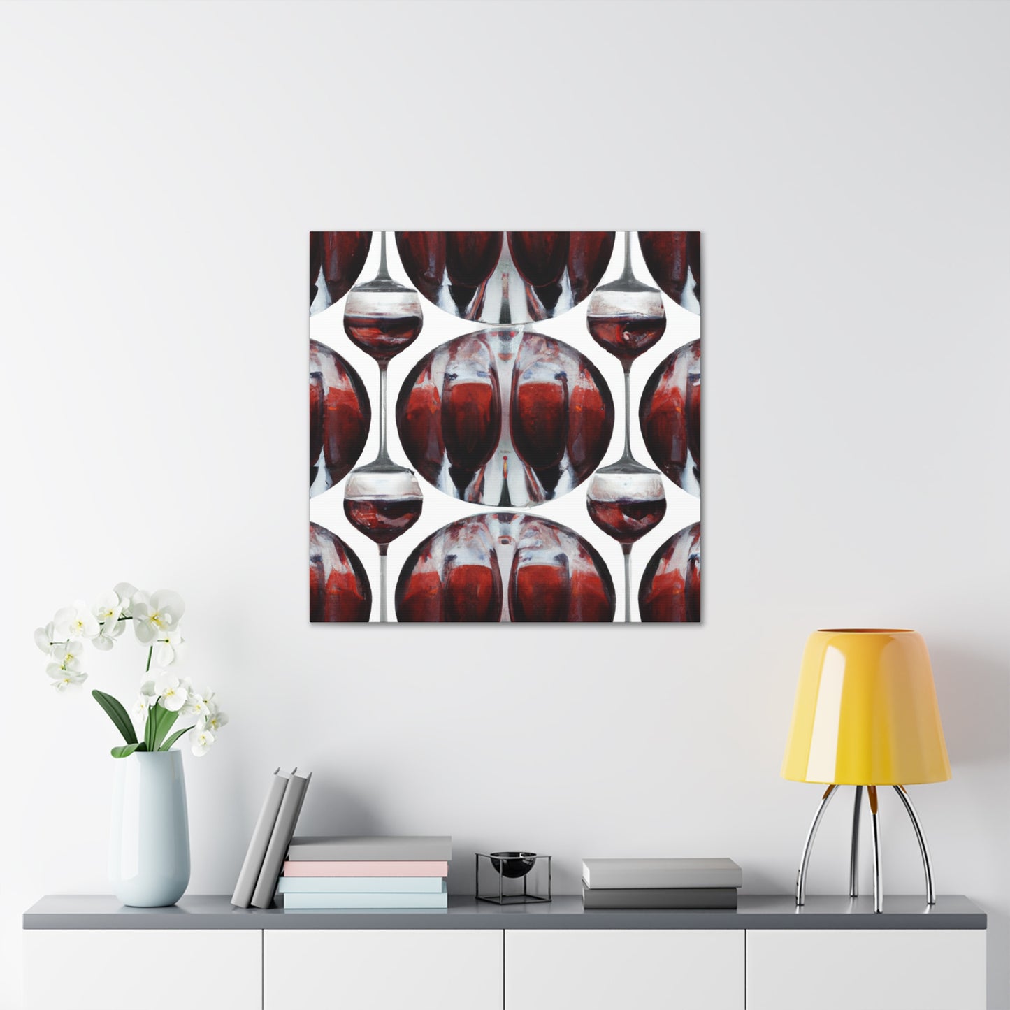 "Wine's Rich Bouquet" - Canvas