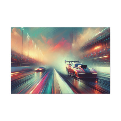 Speedscape Surreal Drift - Canvas