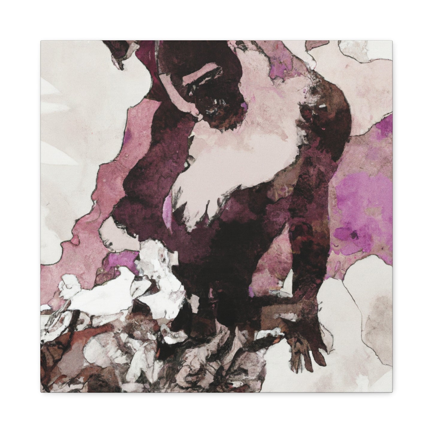 Gorilla in Tryptych - Canvas