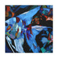 Angelfish in Moonlight - Canvas