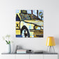 Taxi at Midnight - Canvas