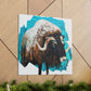 Musk Ox Surrealism - Canvas