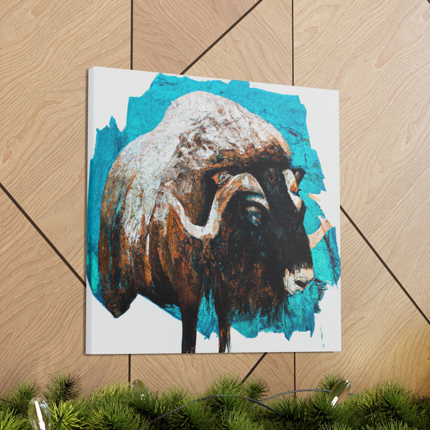 Musk Ox Surrealism - Canvas