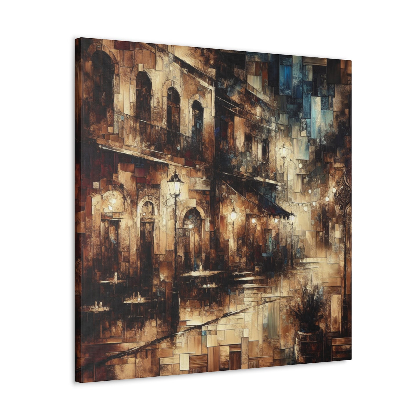 Intoxicating Urban Revelry - Canvas