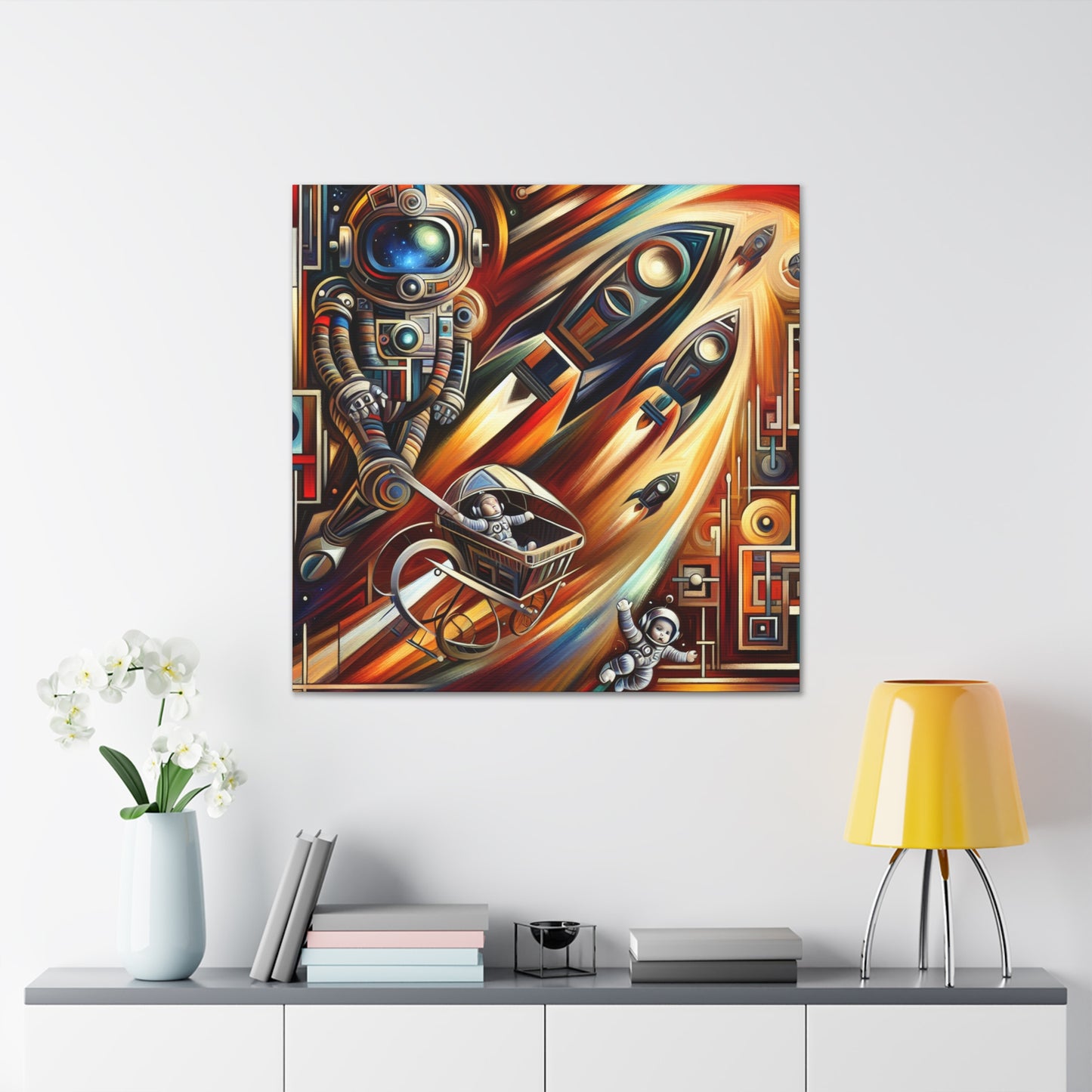 Astrobotic Odyssey - Canvas