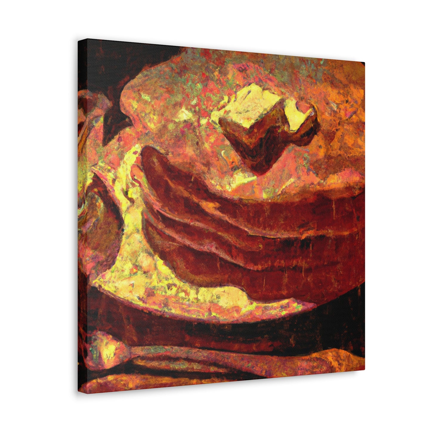 Pancakes in Abstract Form - Canvas