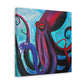 Octopus in Dreamsland - Canvas