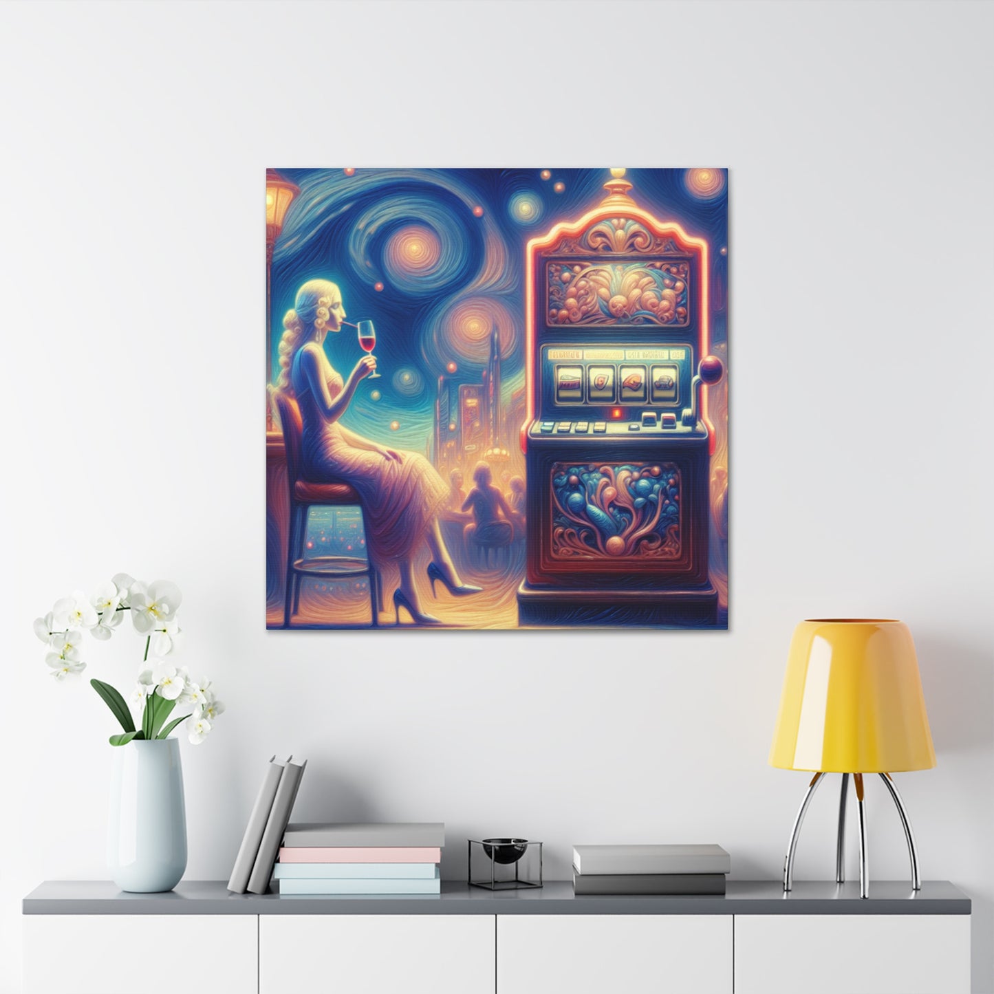 Ethereal Mechanized Fortune - Canvas