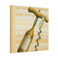 "Corkscrew in Art Deco" - Canvas