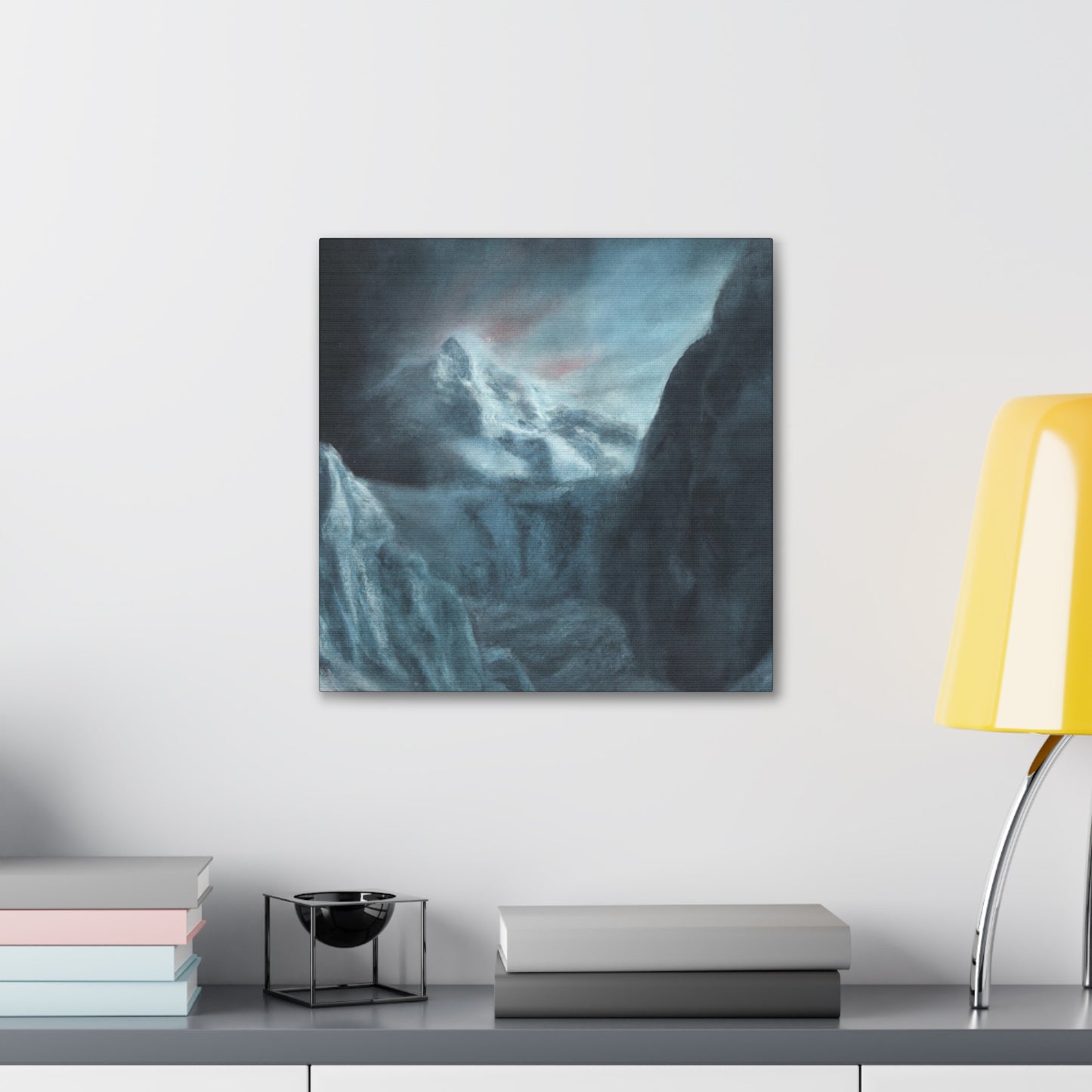 "Glacier Ice Swirls" - Canvas