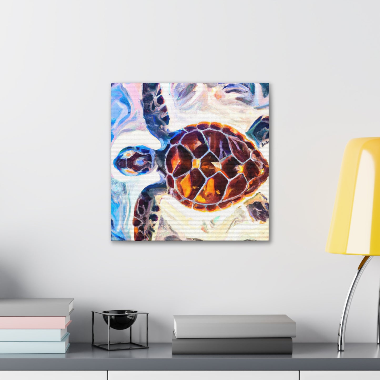 Sea Turtle Reflection - Canvas