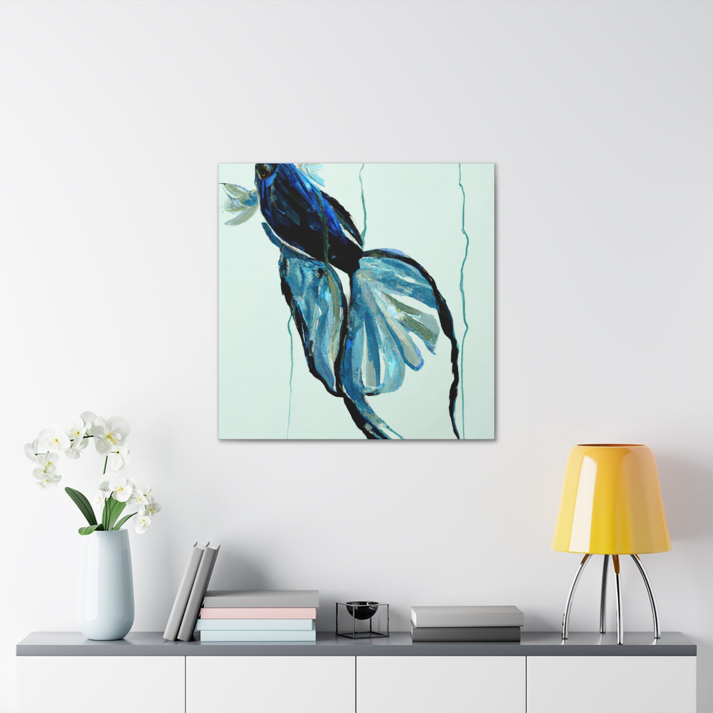 "Angelfish of Art Deco" - Canvas