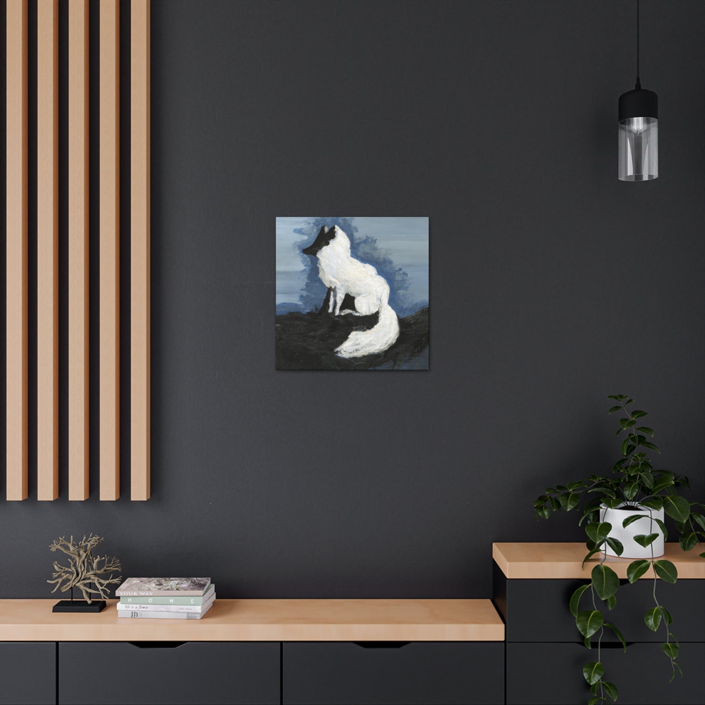 Arctic Fox Symphony - Canvas