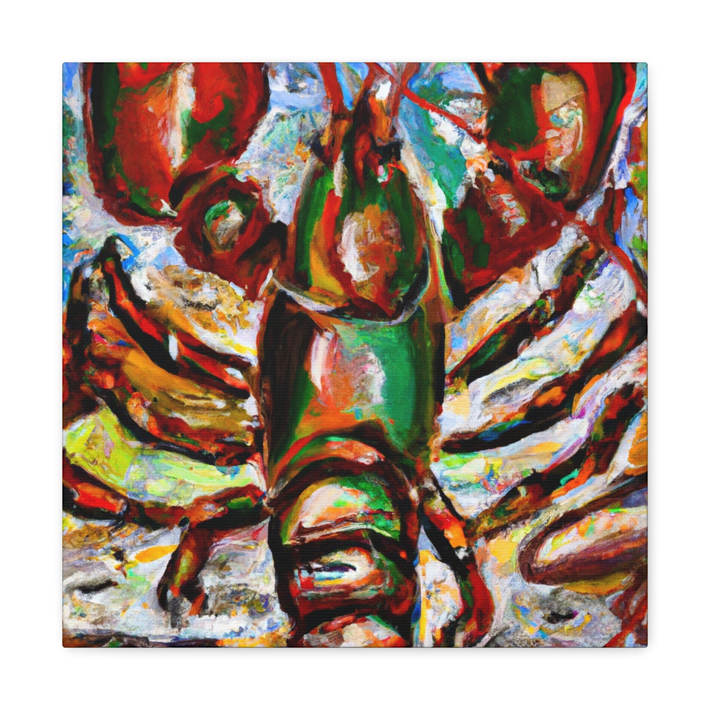 "Lobster in Impressionism" - Canvas