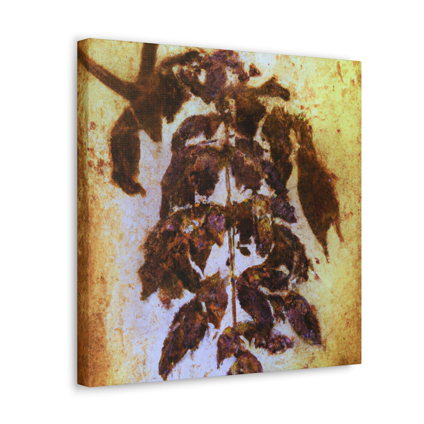 Leaf of Life Painting - Canvas